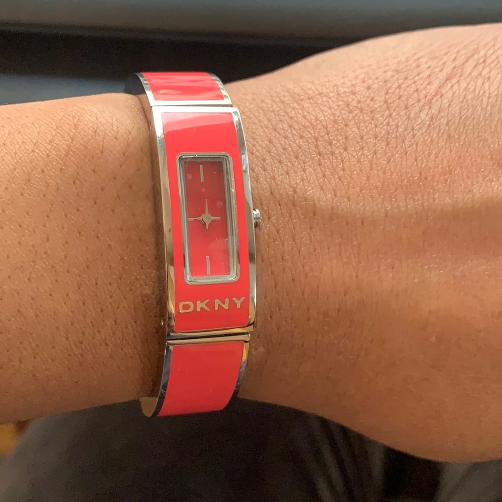 Dkny Mango And Silver Women’s Watch